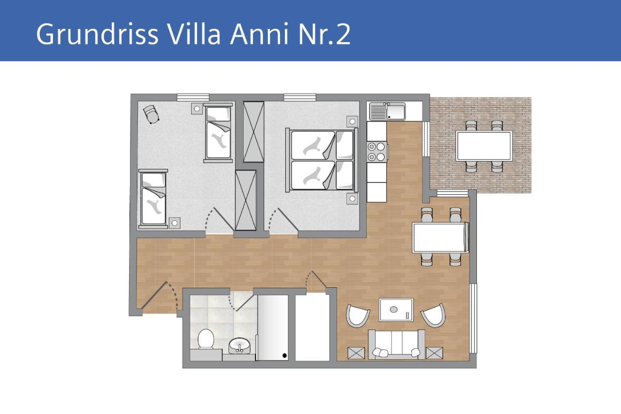 Zentrale Villa Anni: Terrassen-Fewo mit Gratis Ahoi Erlebnisbad Goehren  Exterior photo